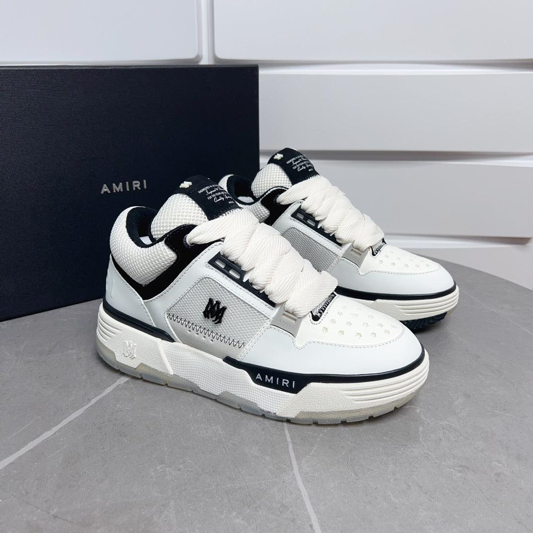 AMR MA-1 White and Black Sneakers-134 - tntwear1