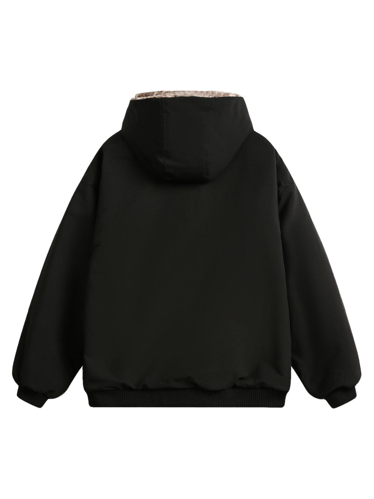 Tntwear Faux Lambswool Reversible Jacket