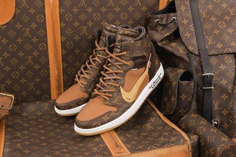 Custom Air Jordan 1 LV High Q ( Customs And Box ), Jordan 1 Sneakers Active A11 - tntwear1