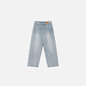 Urban Reversed Straight-Leg Jeans - tntwear1