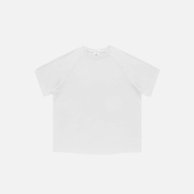 Loose Retro Washed T-shirt - tntwear1