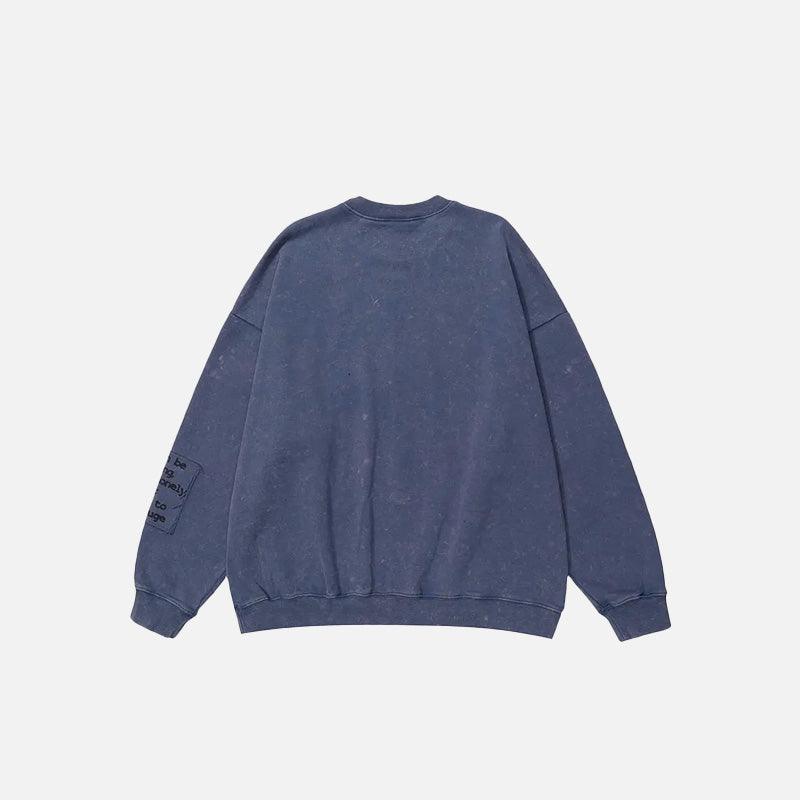 Urban Patchwork Sweatshirt - tntwear1