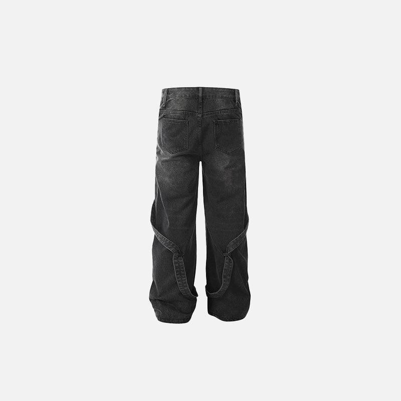 Strap Utility Wings Jeans - tntwear1