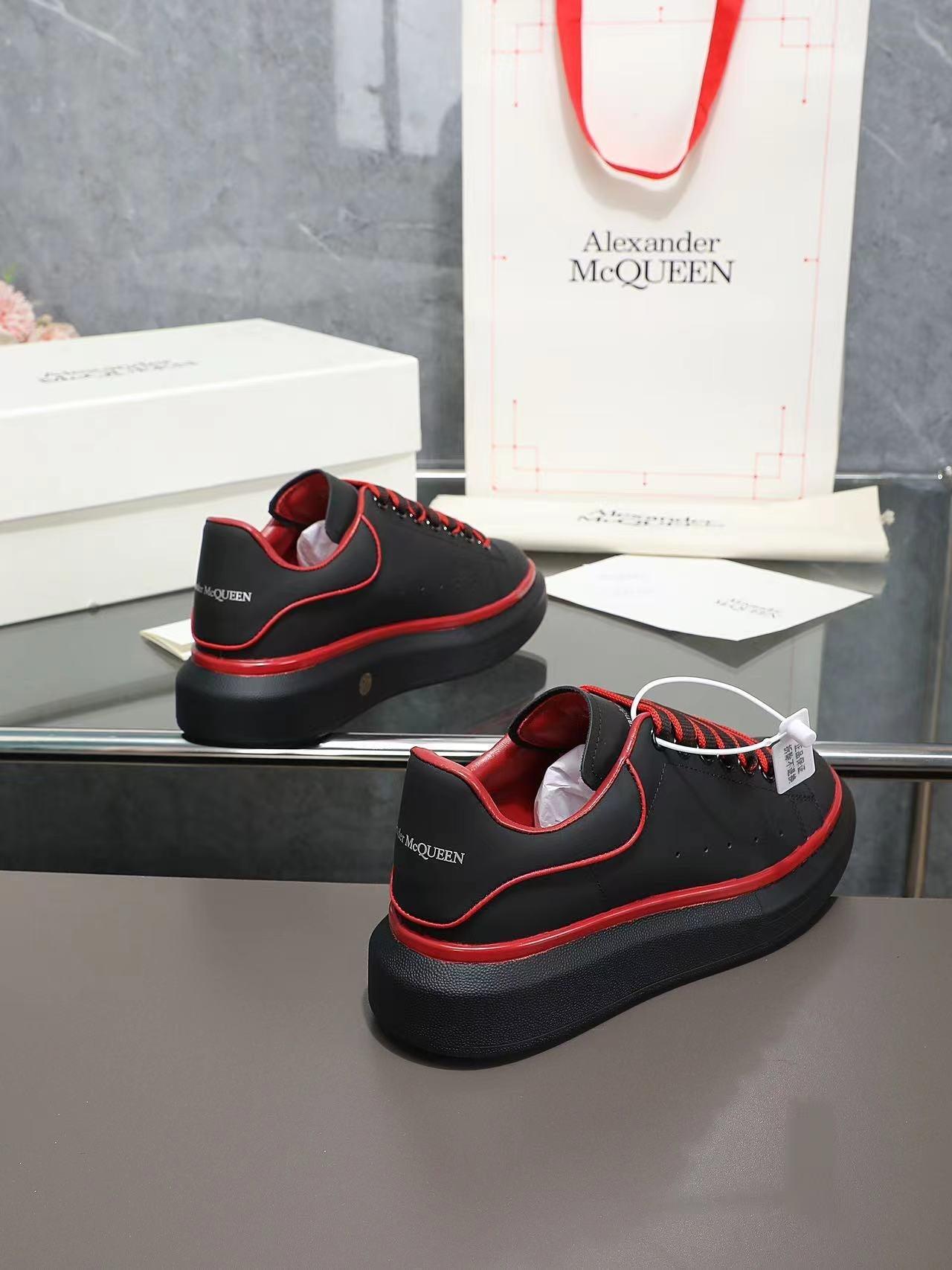 ALMC Oversized Black and Red Sneakers-036 - tntwear1