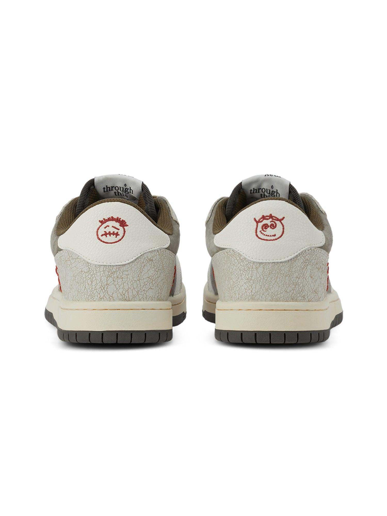 Tntwear Smiley Face Embroidery Street Rap Sneakers - tntwear1