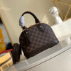 Tntwear - Alma BB Monogram  Bag Brown