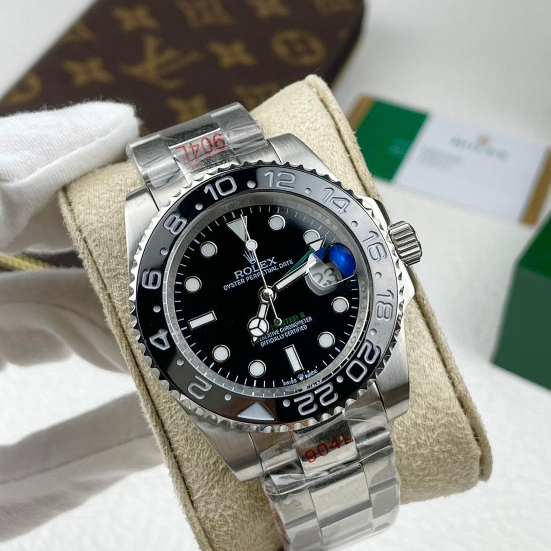 Rolex GMT-Master II "Batman" with a black dial and a Ceramic Bezel. - tntwear1