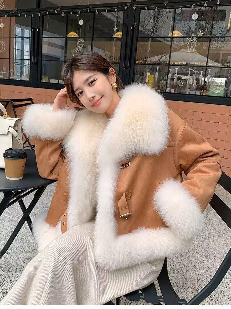 Winter New Fox Fur Grass Small Short Coat - tntwear1