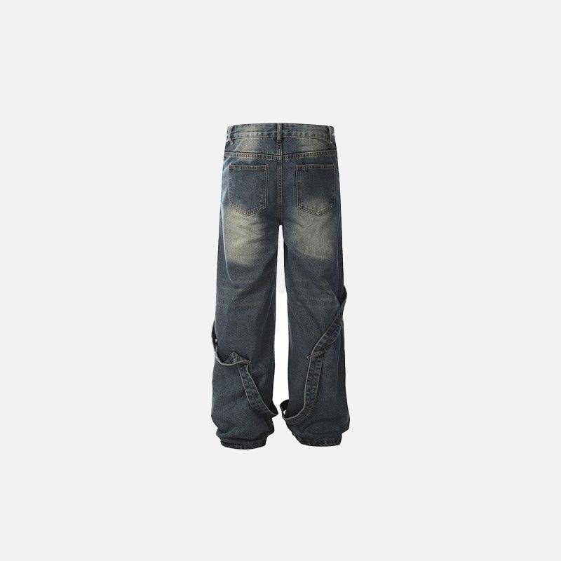 Strap Utility Wings Jeans - tntwear1