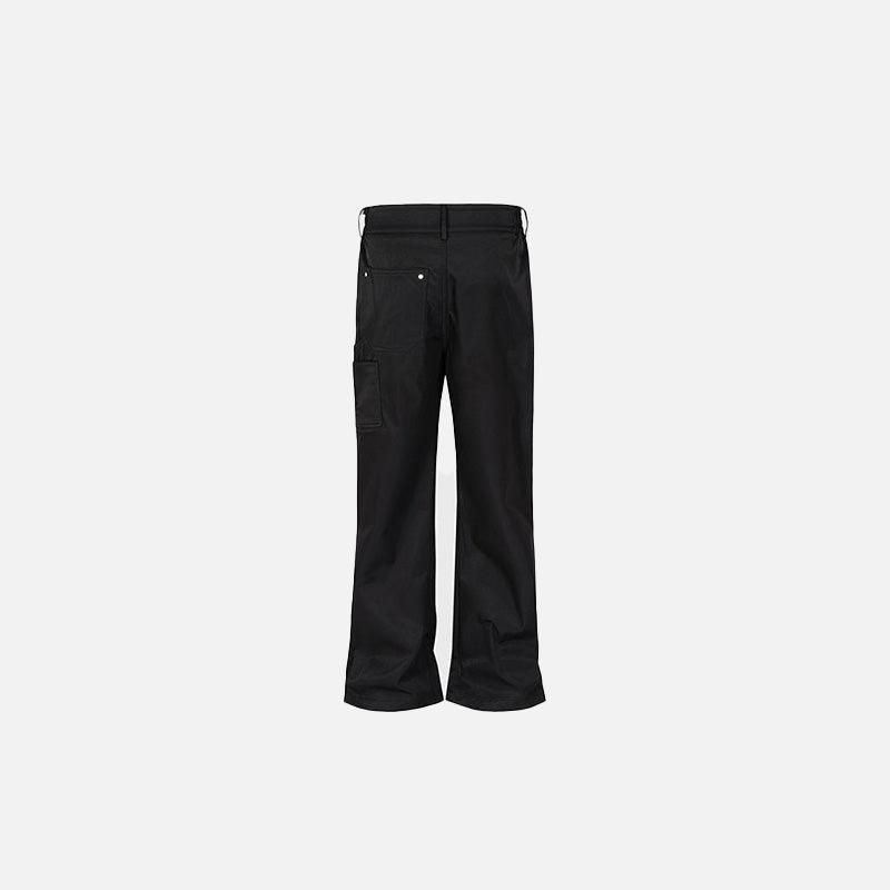 Noir Chain Flare Jeans - tntwear1