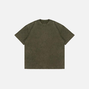 Summer Loose Washed T-shirt - tntwear1