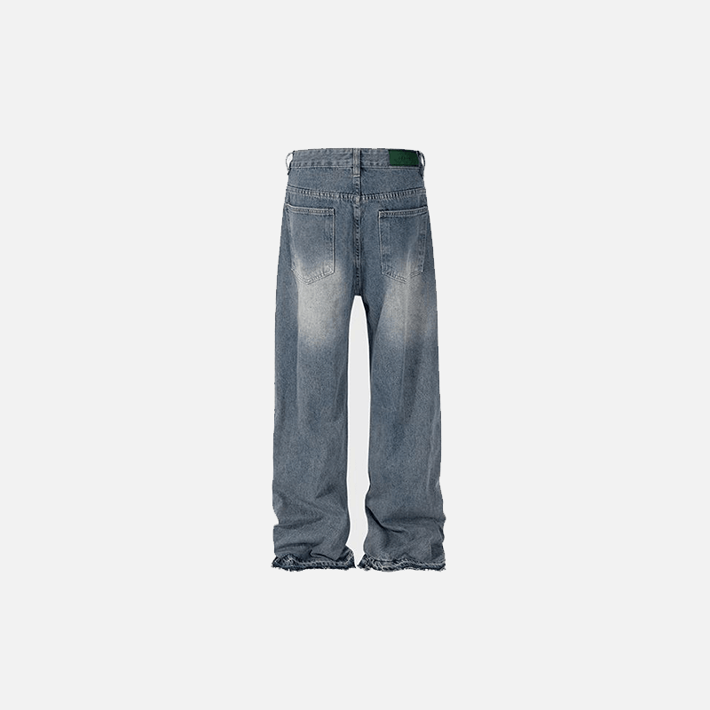 Vintage Relaxed Fit Denim Jeans - tntwear1