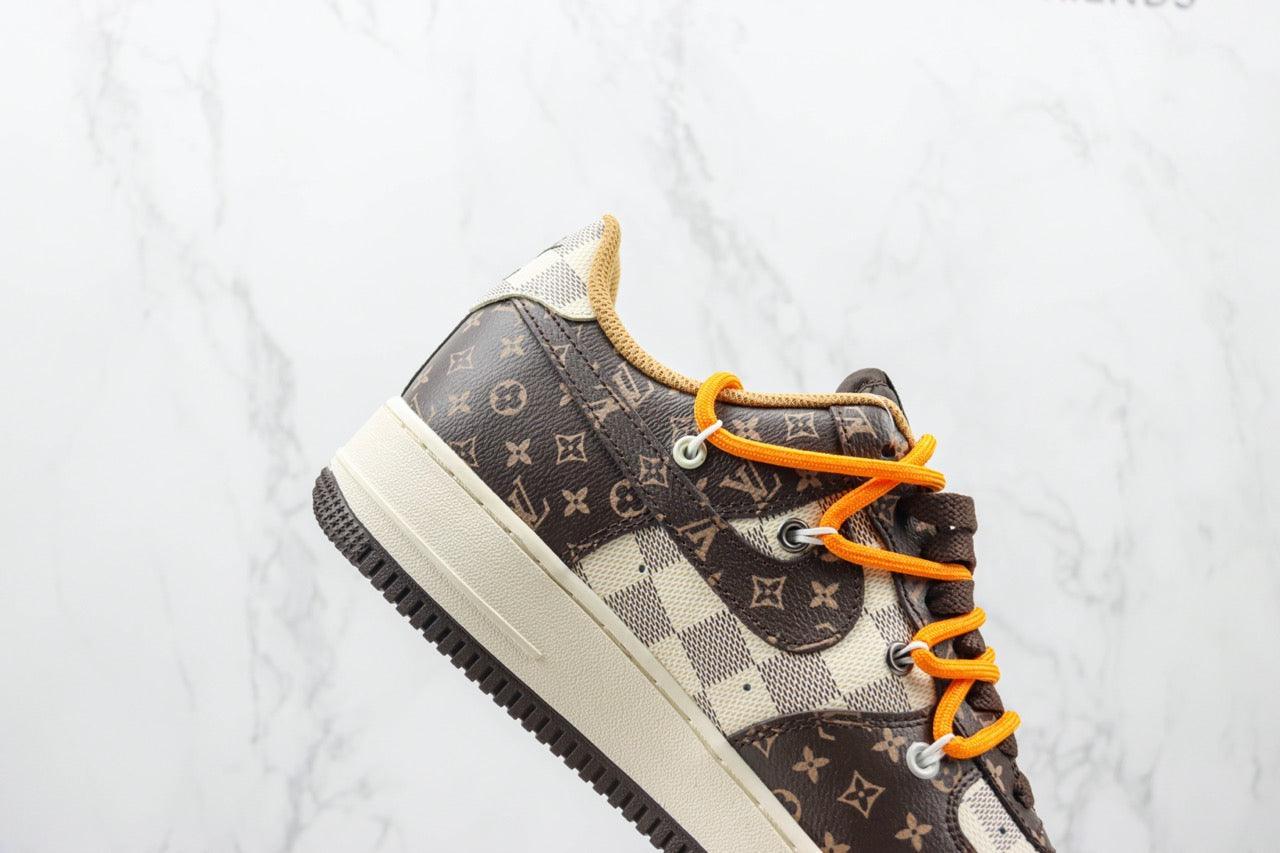 Custom Lv x Air Force 1 Low 07 CV1724-113 - tntwear1