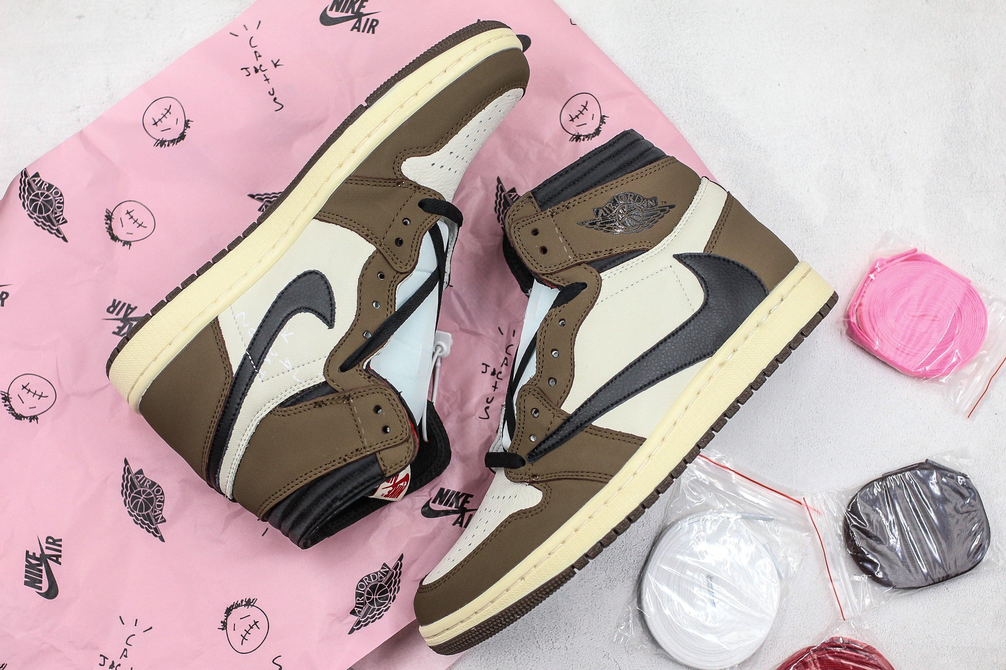 Custom Air Jordan 1 x Travis Scott AJ1 - tntwear1