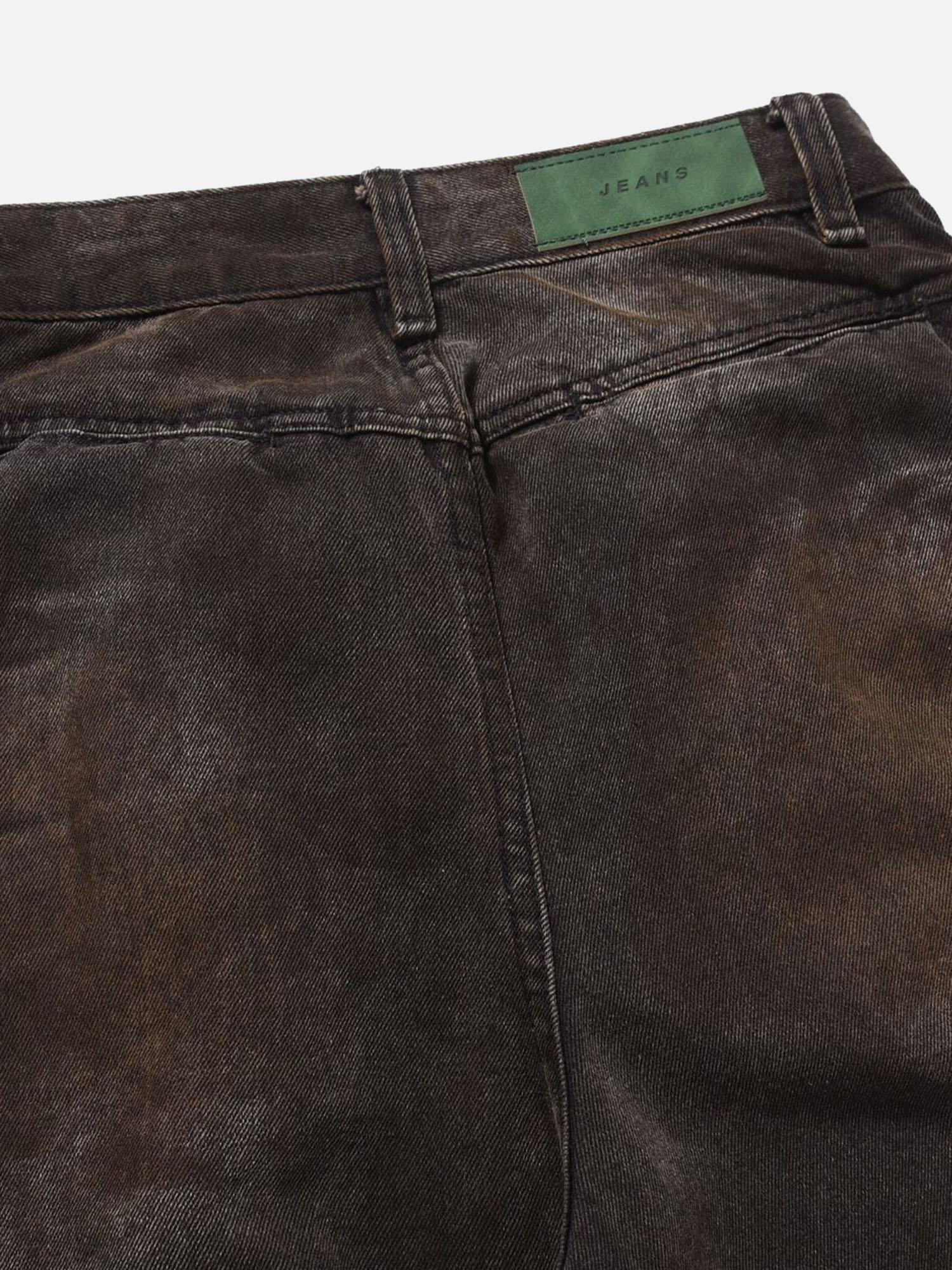 1984 American Street Fashion Heavy Industry Washed Jeans - tntwear1