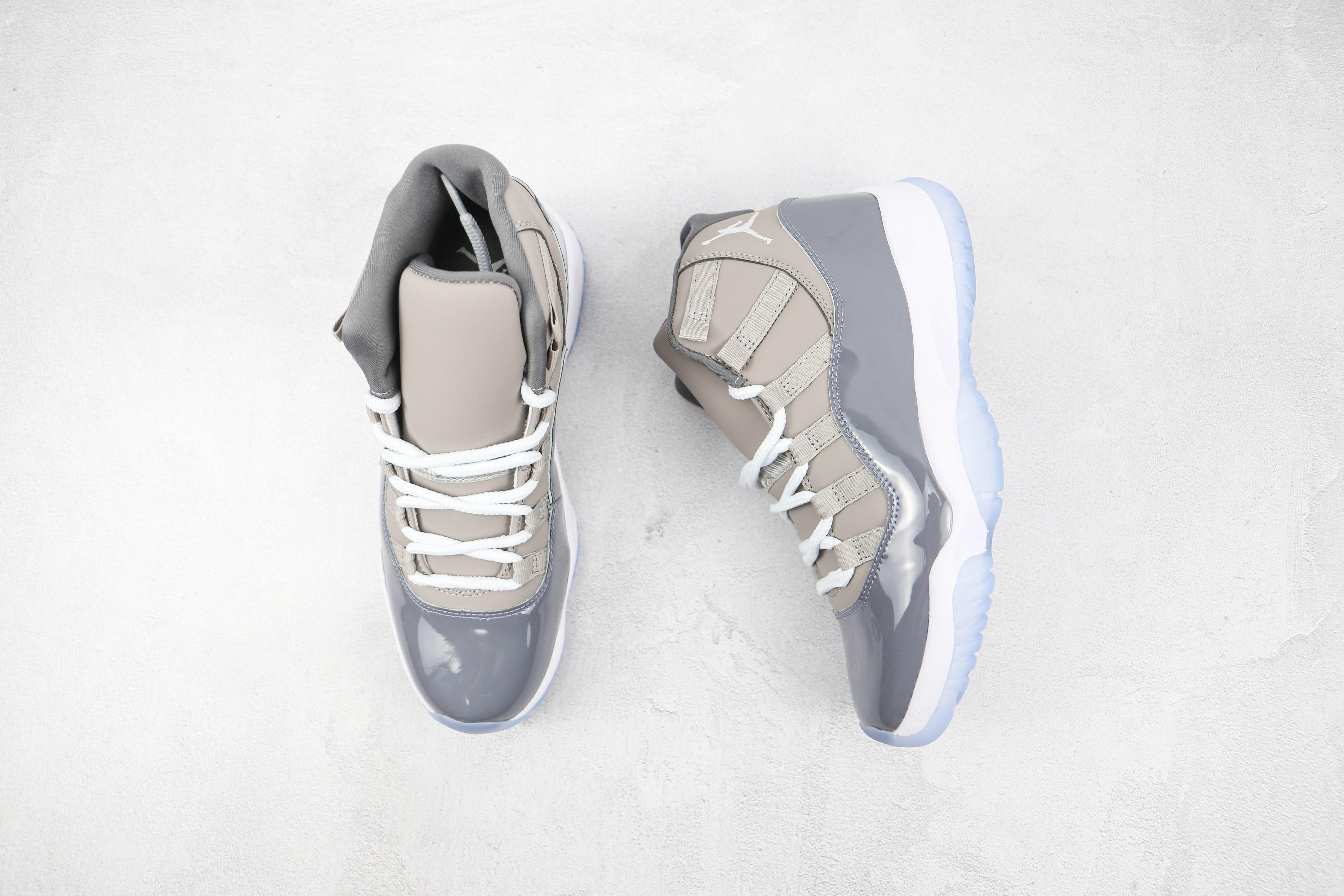 Custom Air Jordan 11 Retro Cool Grey - tntwear1