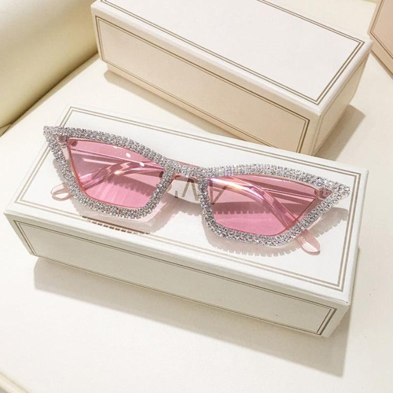 Glossy Ray Crystal Sunnies - tntwear1