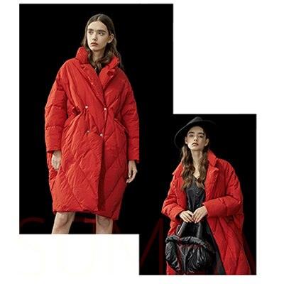 Winter New Fashion Women Long Down Jacket Warm Coat Oversize Outwear Plus size Female Thicken Parkas - tntwear1