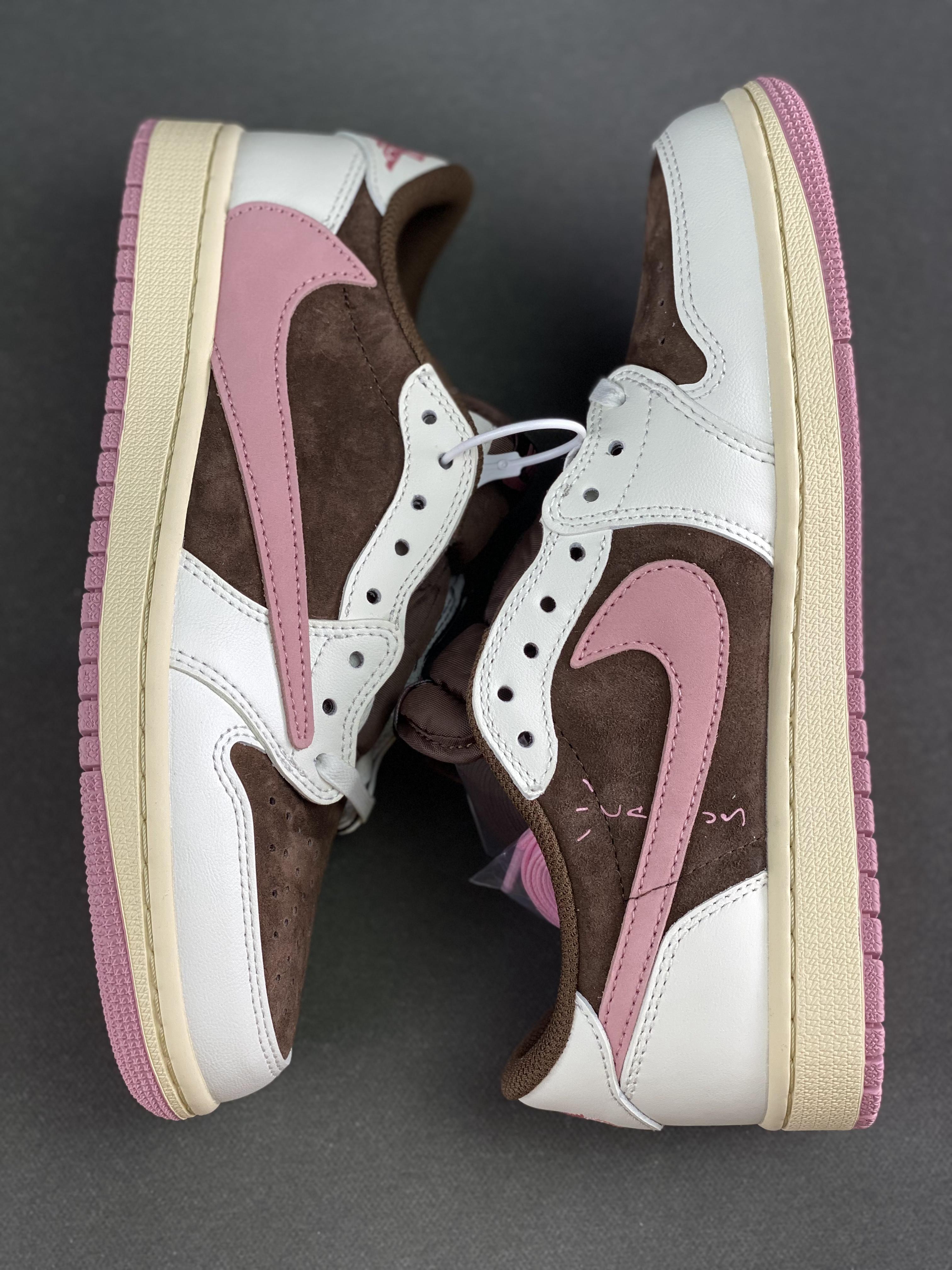 Custom Travis Scott x Air Jordan 1 Low DX4131-206 - tntwear1