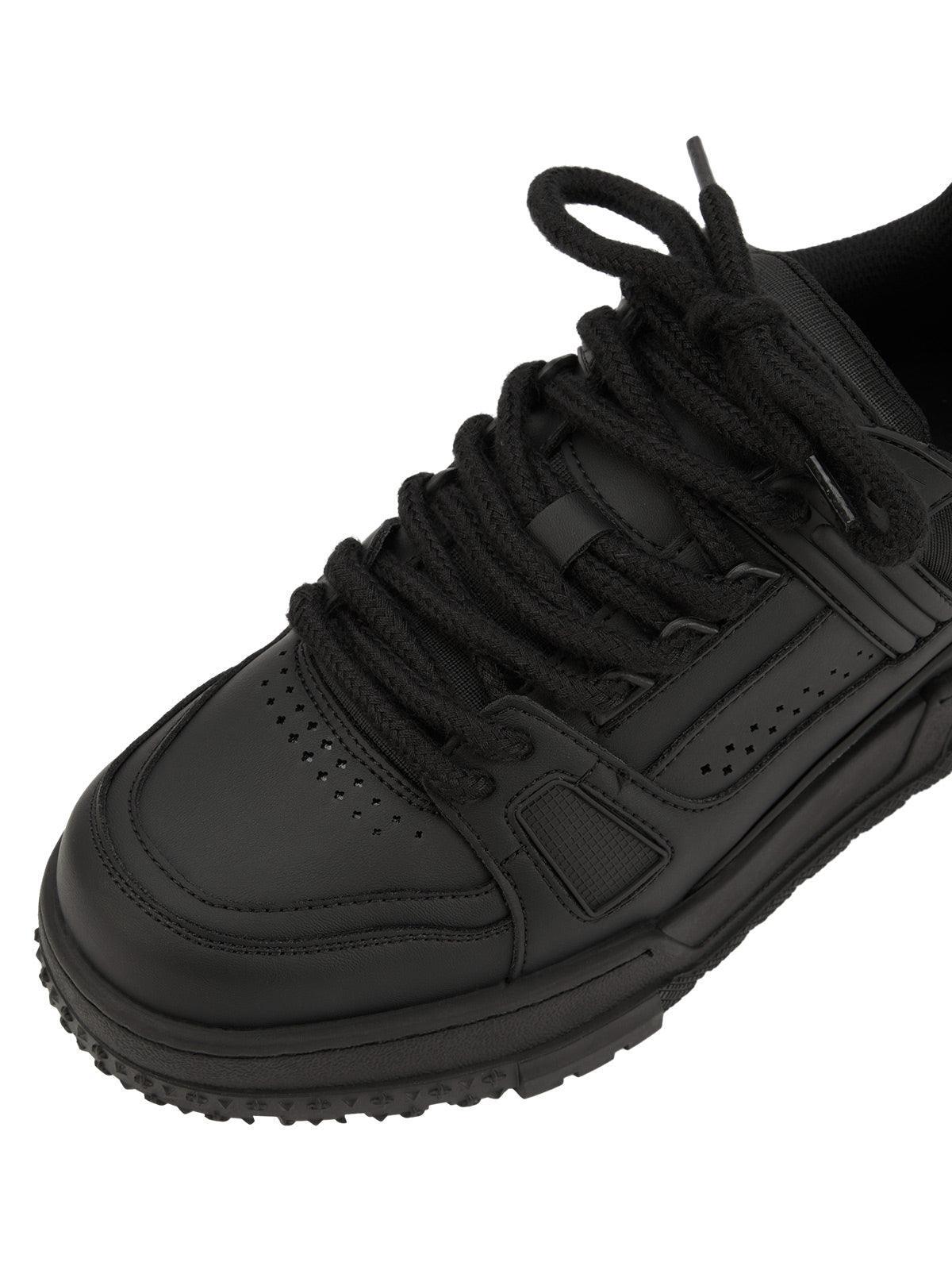 Sneakerhub Black Warrior Street Rap Sneakers - Tntwear