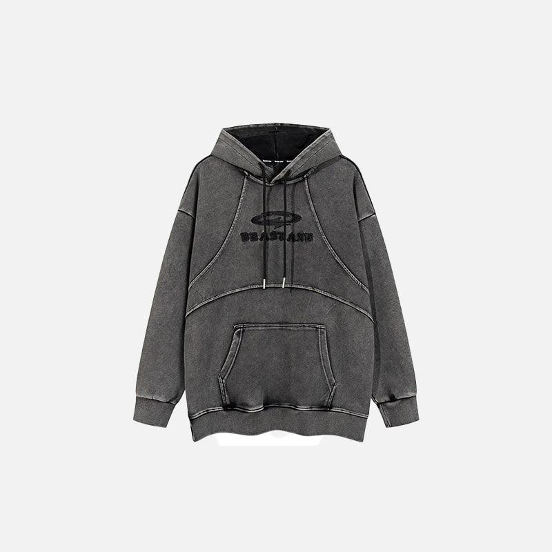 Loose Streamline Hoodie - tntwear1