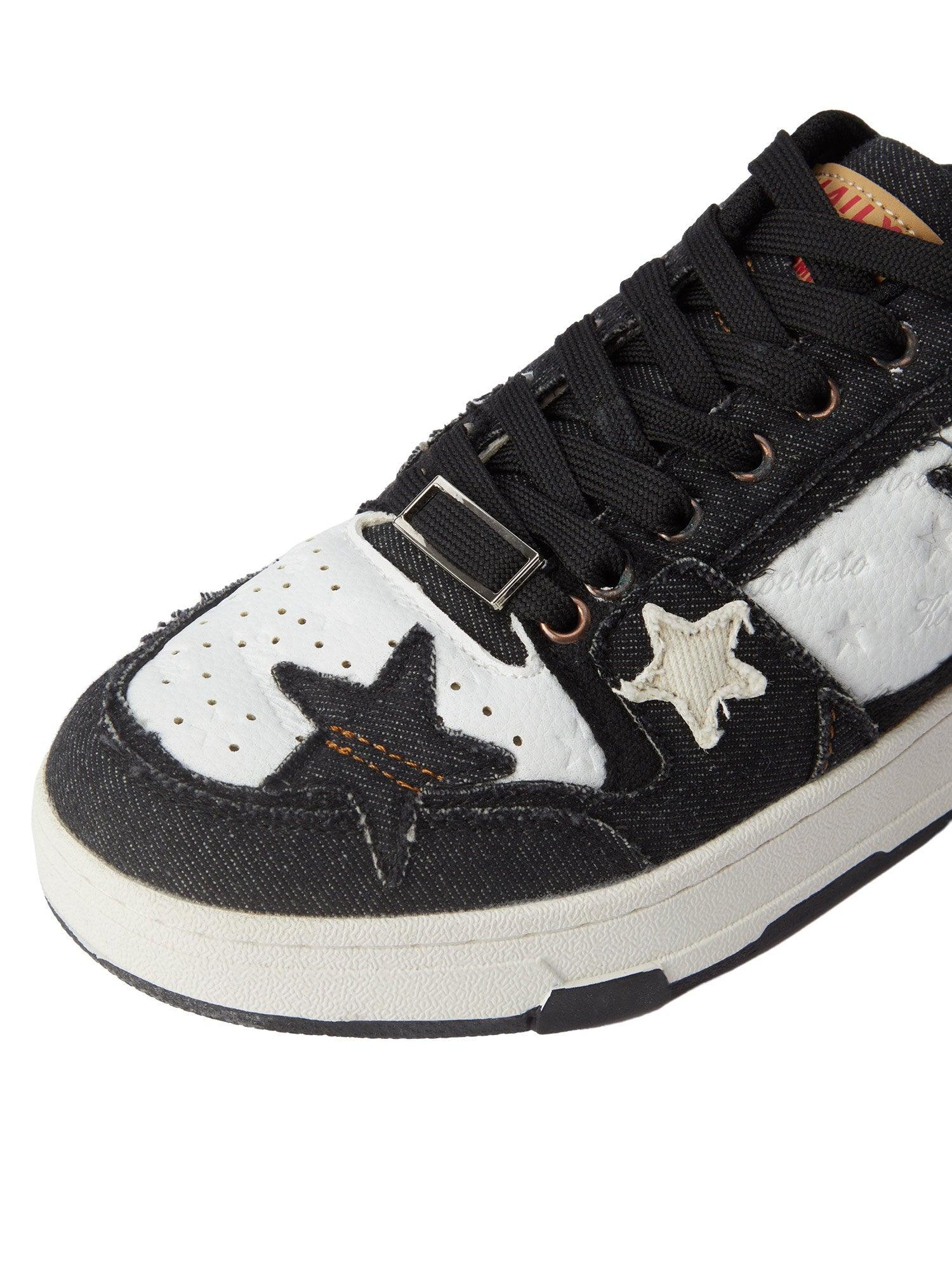 Tntwear Vintage Star Skateboard Sneakers-1607 - tntwear1