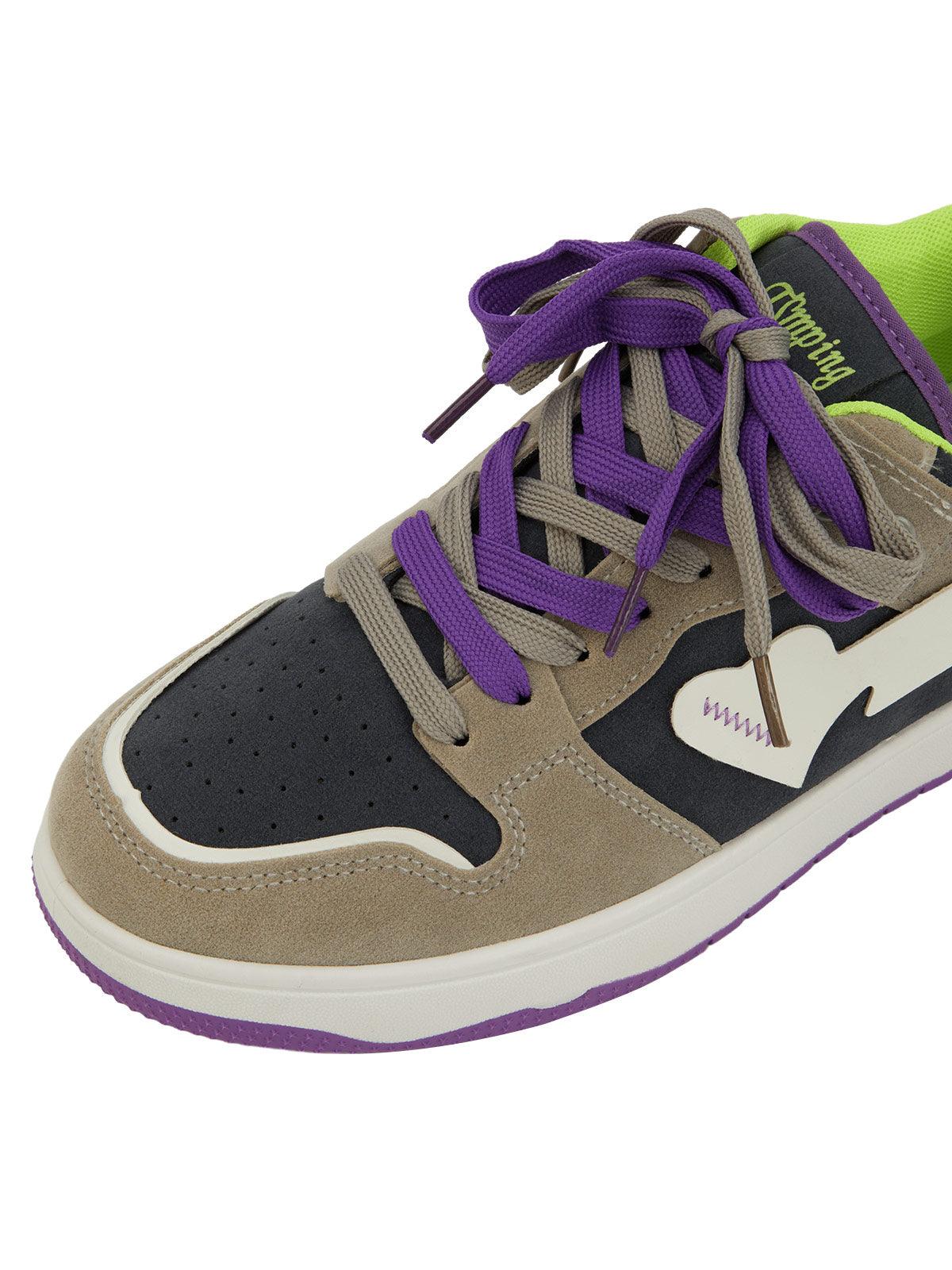 Tntwear Retro Color-Blocked Casual Shoes - 1974 - tntwear1