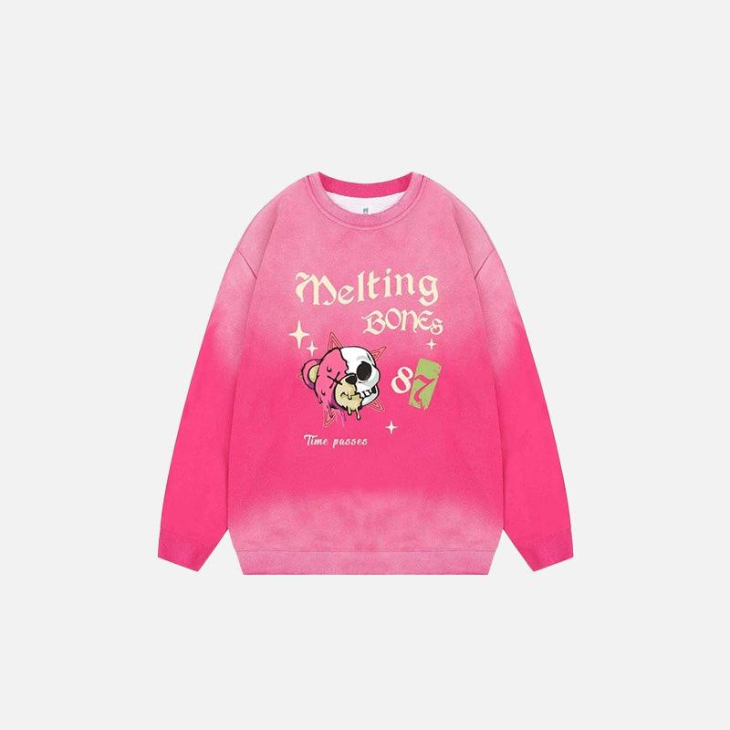 Mystic Melting Bones Sweatshirt - tntwear1