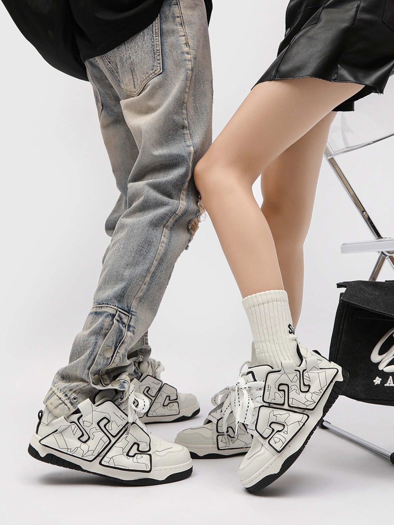 Tntwear Hip-hop Versatile Couple Board Shoes - tntwear1