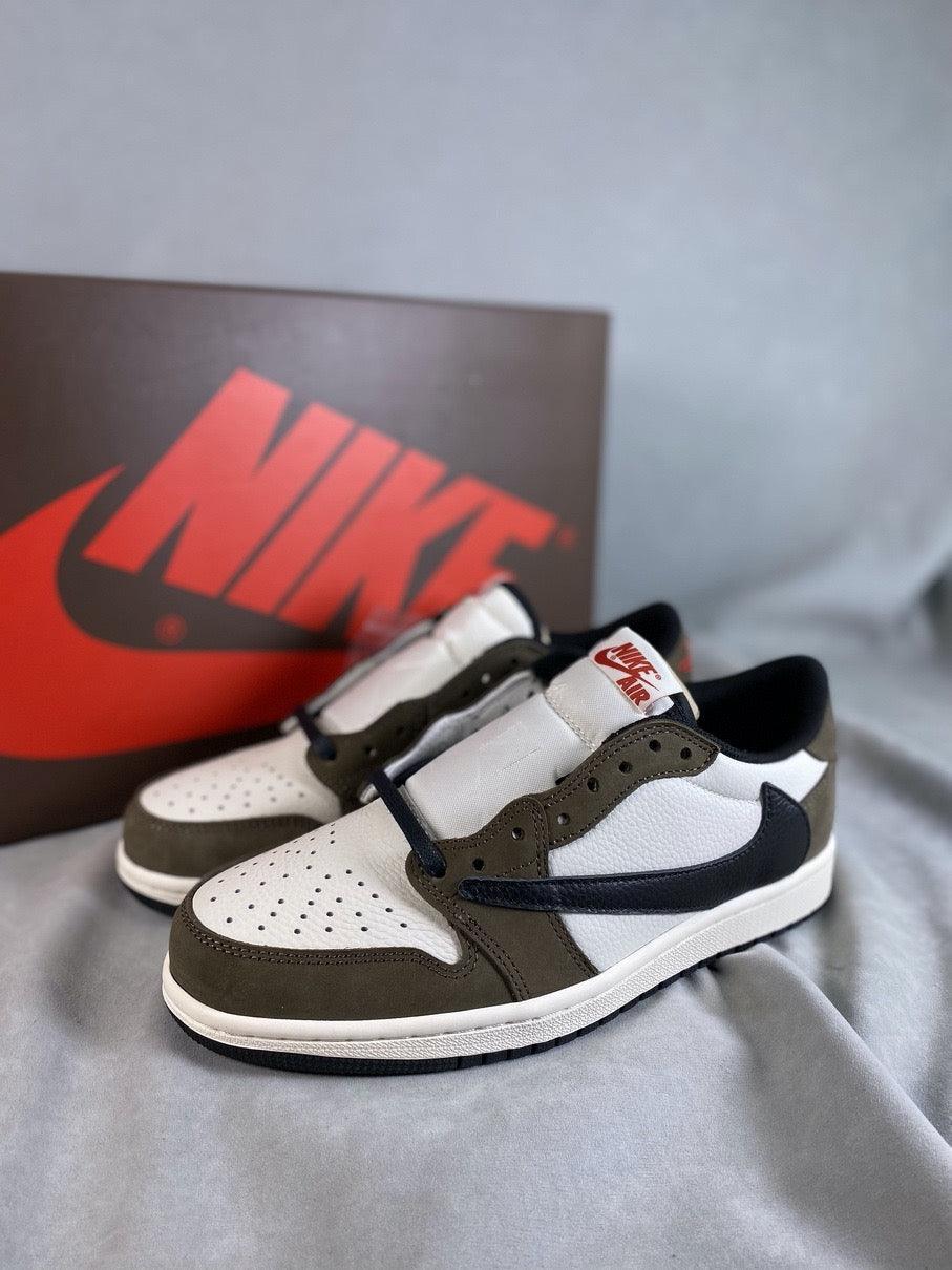 Custom Fragment x Travis Scott x Air Jordan 1 Low CQ4277-990 - tntwear1