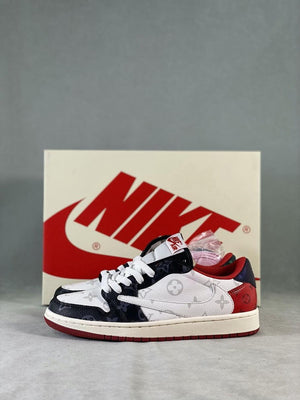 Custom Fragment x TS x Air Jordan 1 Low DM7866-318 - tntwear1