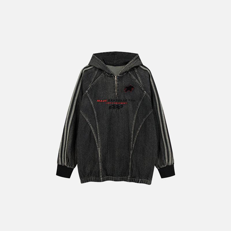 Vintage Loose Street Craft Hoodie - tntwear1