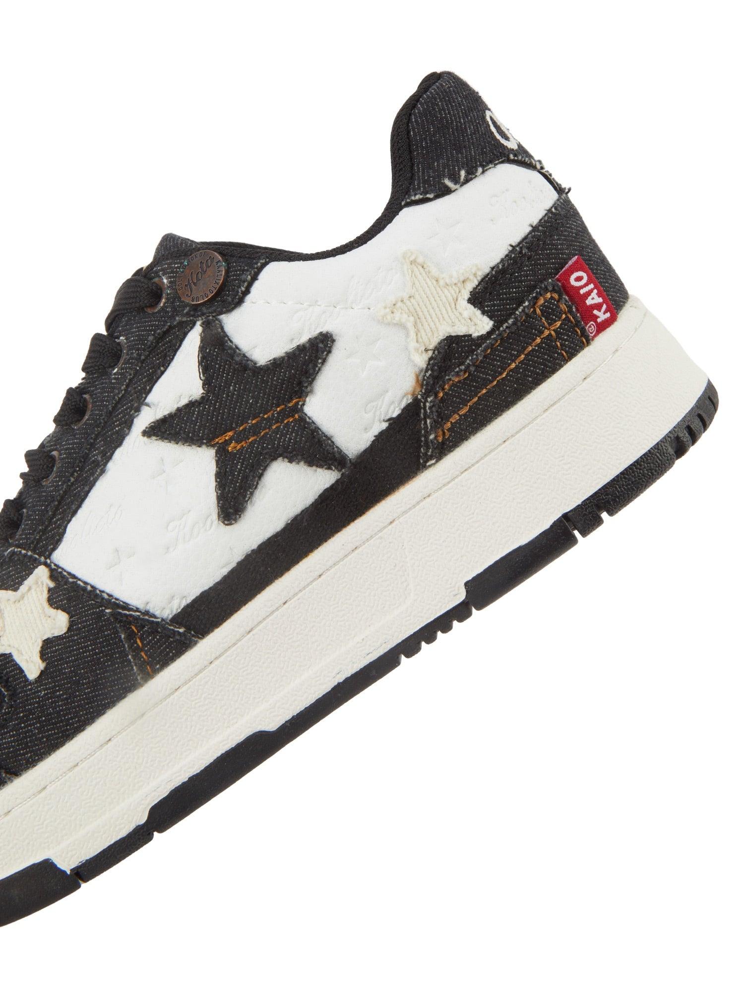 Tntwear Vintage Star Skateboard Sneakers-1607 - tntwear1