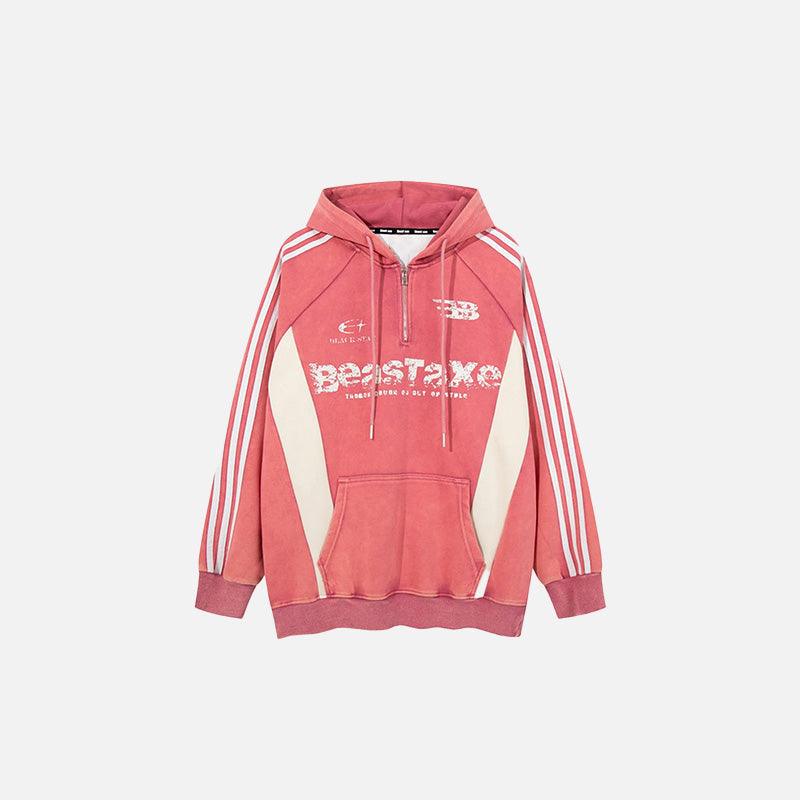 Retro Striped Cosmos Hoodie - tntwear1