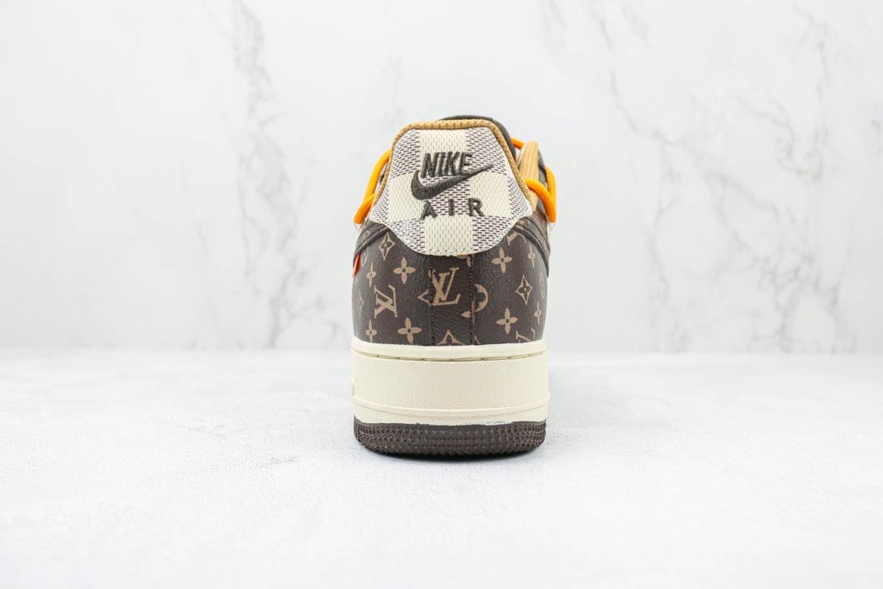 Custom Lv x Air Force 1 Low 07 CV1724-113 - tntwear1