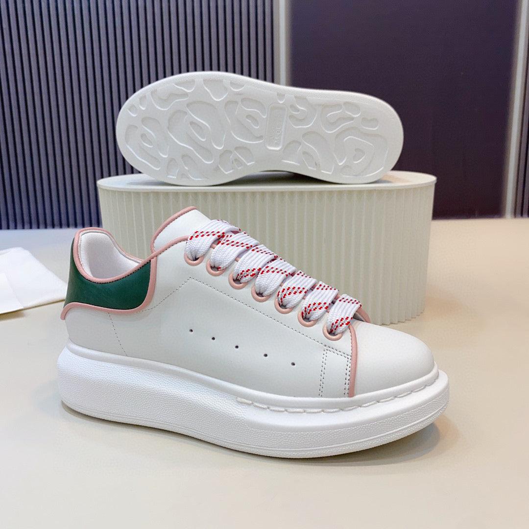 ALMC Oversized Green and White Sneakers-037 - tntwear1