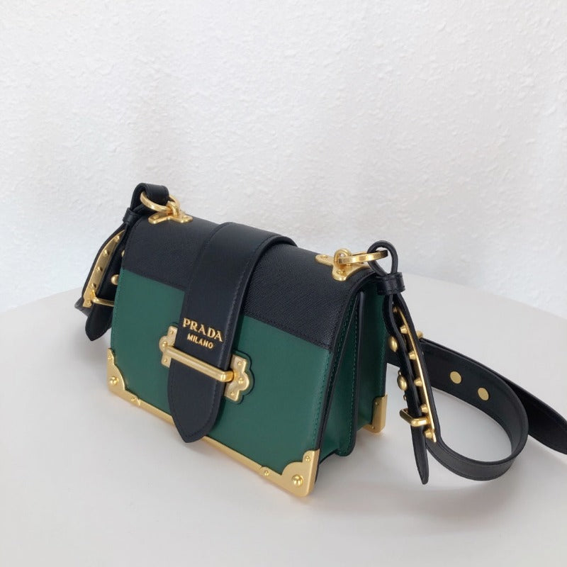 Tntwear - Cahier Leather Bag Green