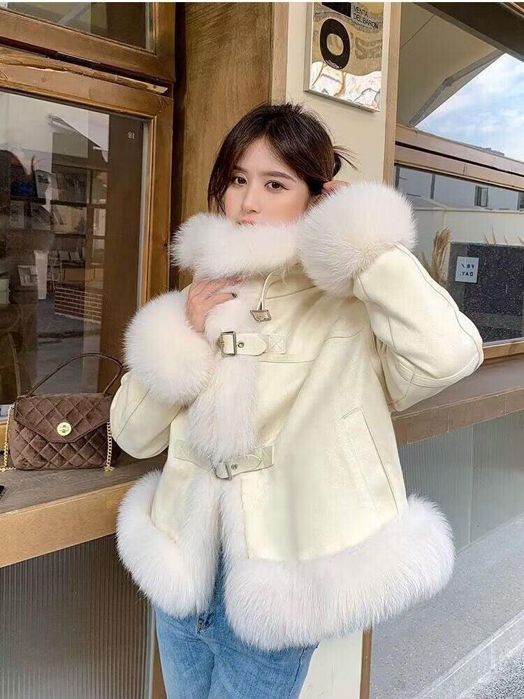 Winter New Fox Fur Grass Small Short Coat - tntwear1