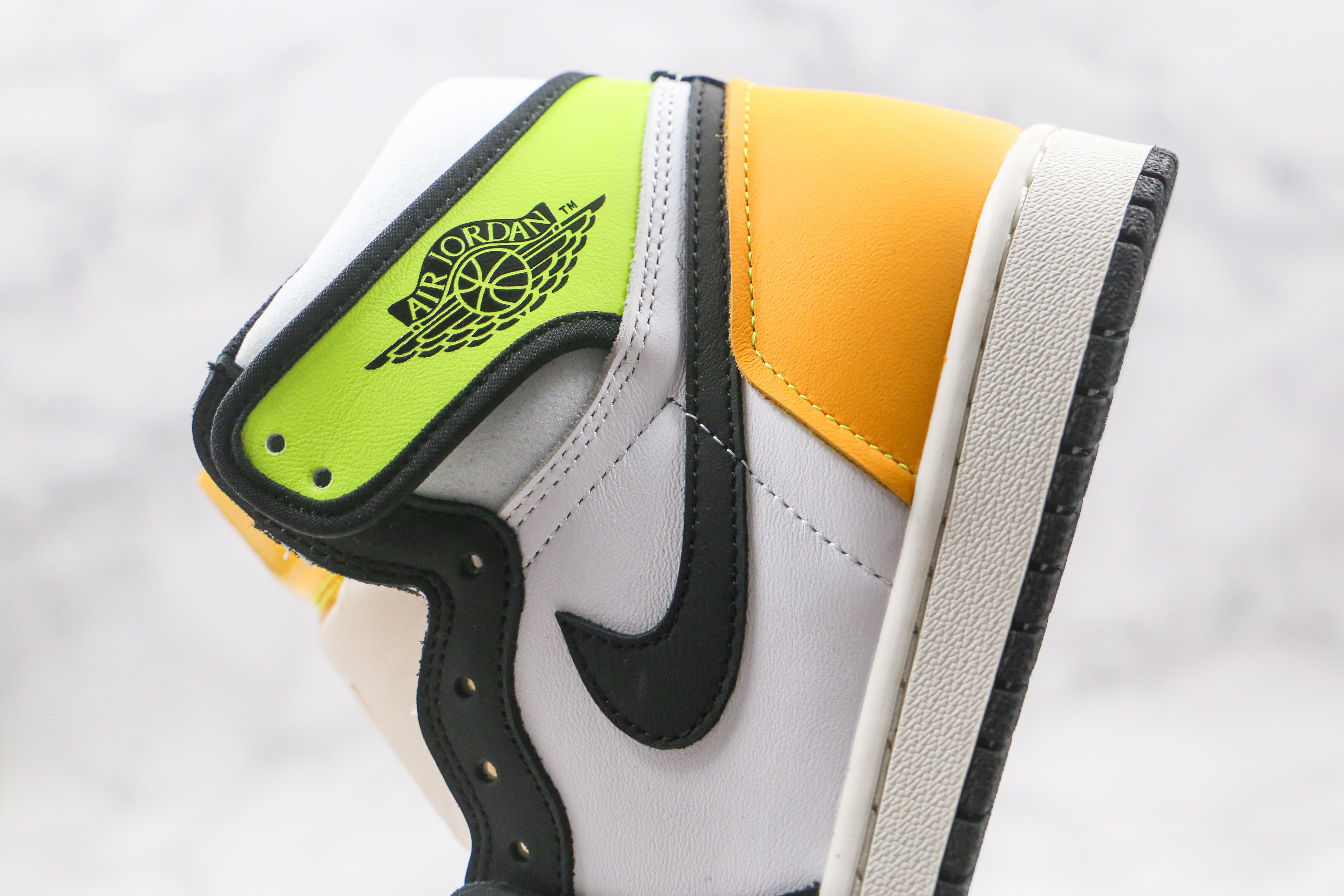 Custom Air Jordan 1 Vlot Gold High Q ( Customs And Box ), Jordan 1 Sneakers Active - tntwear1