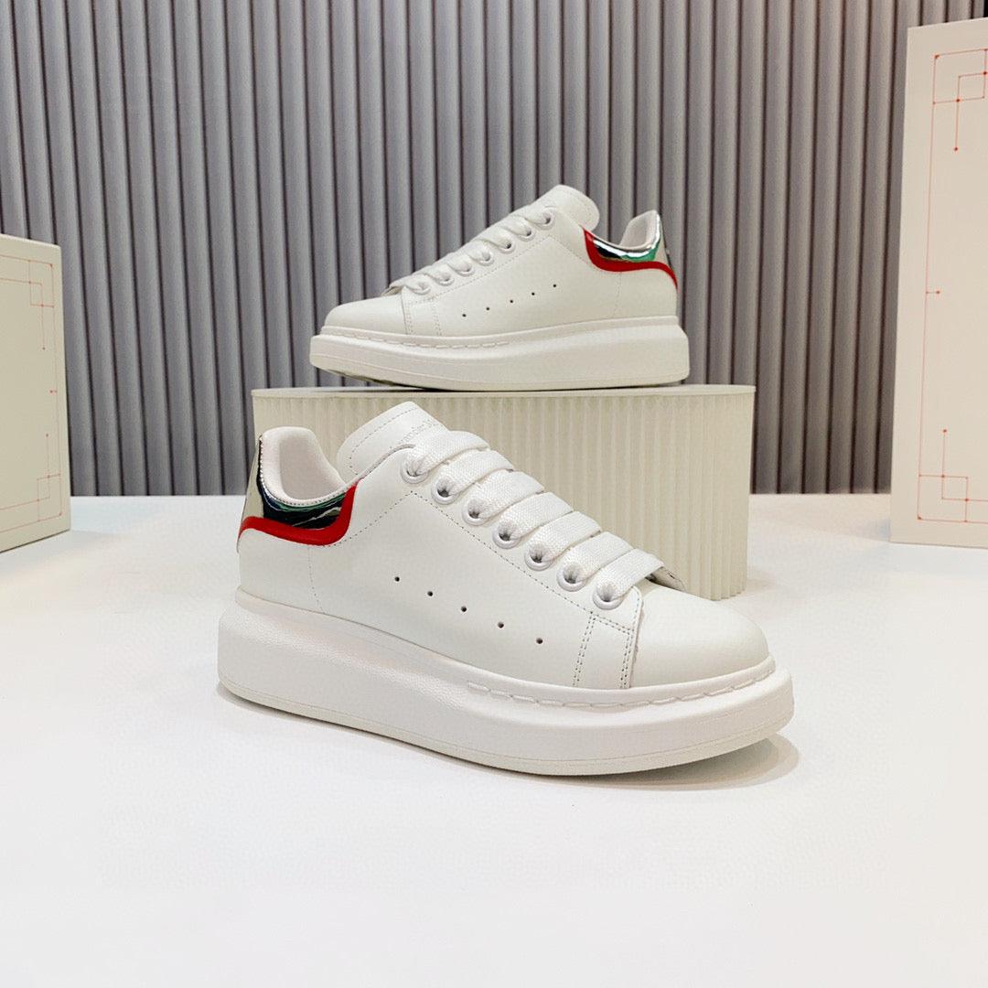 ALMC Silver Red and White Oversized Sneakers-039 - tntwear1