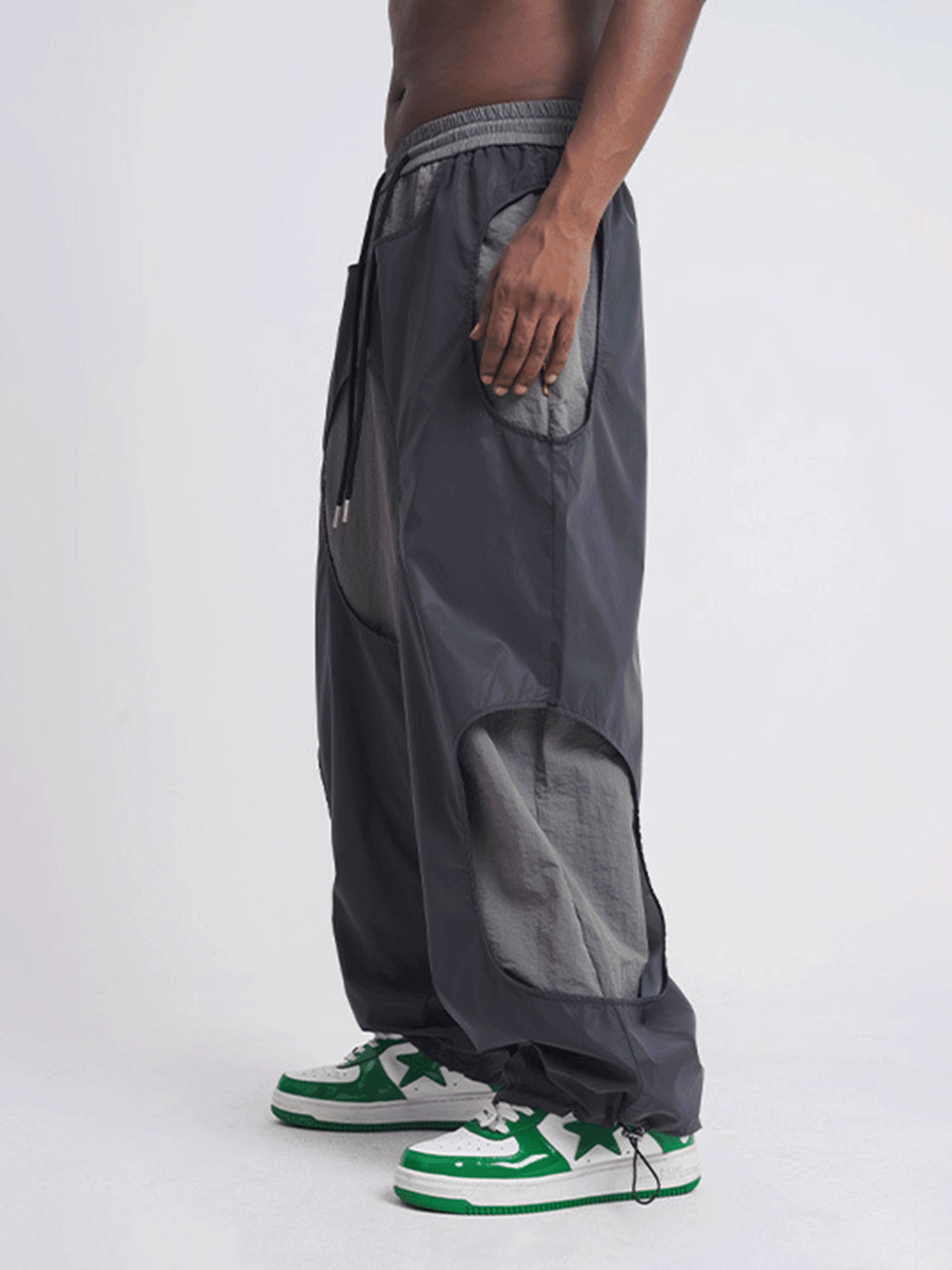 Tntwear High Street Reflective Double Layer Pants