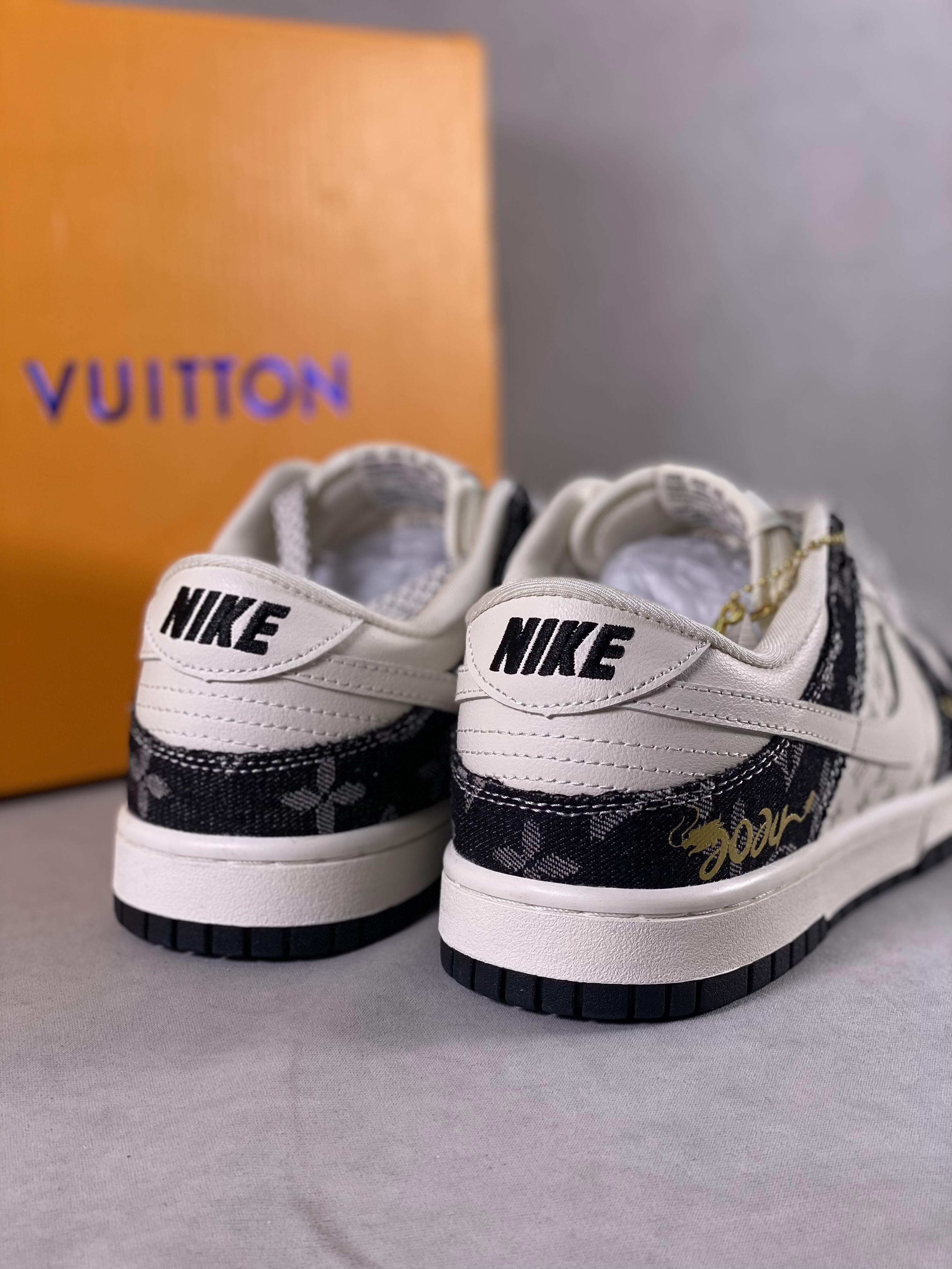 Custom SB Dunk Low x LV FC1688 163 - tntwear1