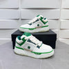 AMR MA-1 White and Green Sneakers-128 - tntwear1