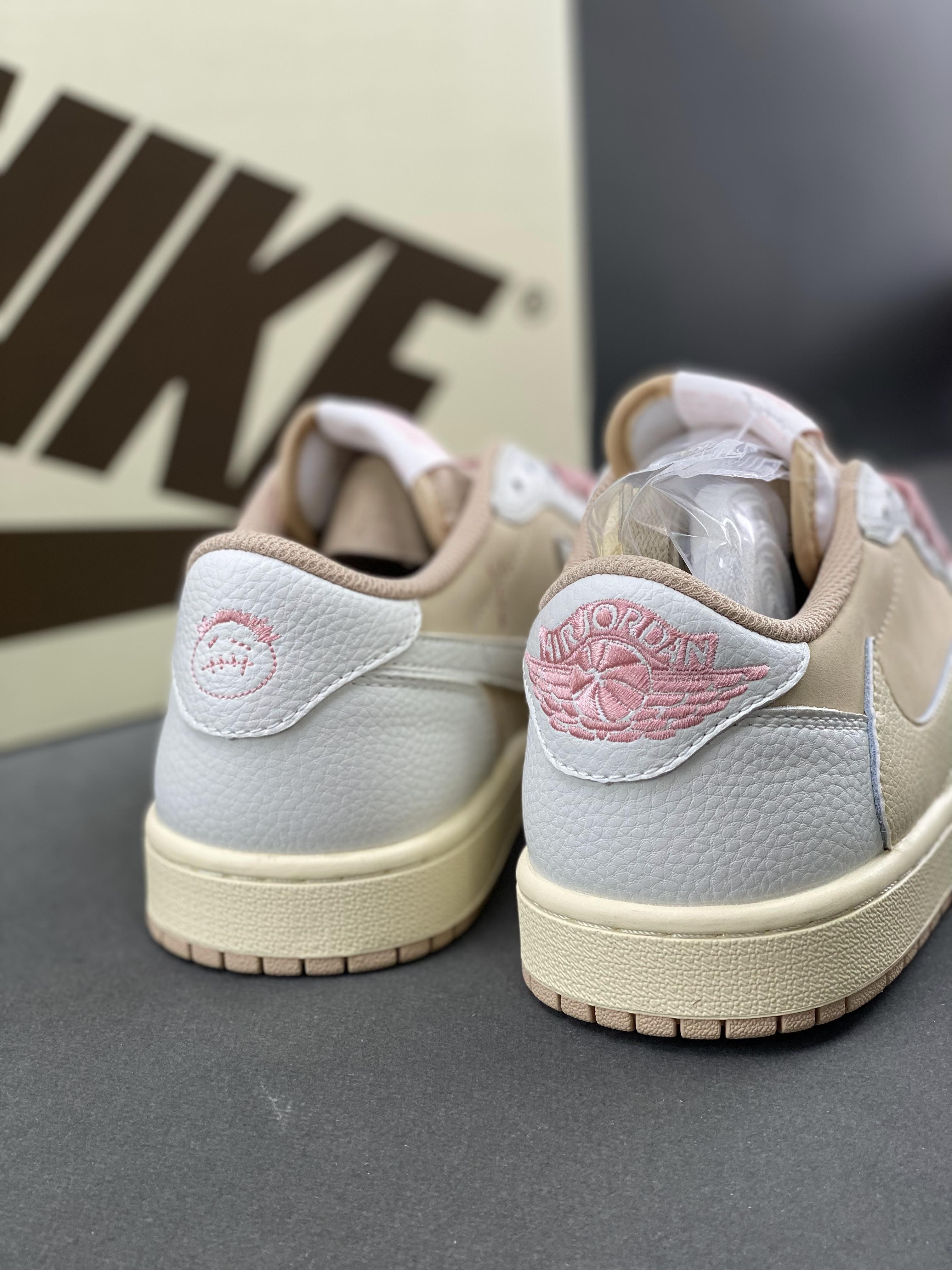 Custom Travis Scott x Air Jordan 1 DM7866-106 - tntwear1