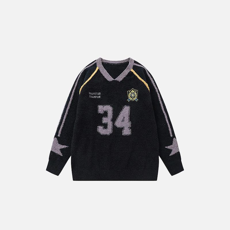 Graystar Champion Jersey Sweater - tntwear1