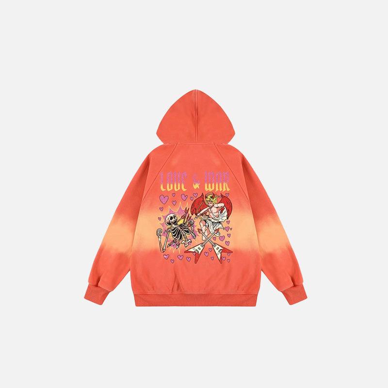 Battle Of The Hearts Hoodie - tntwear1