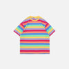 Pastel Rainbow Stripes T-shirt - tntwear1