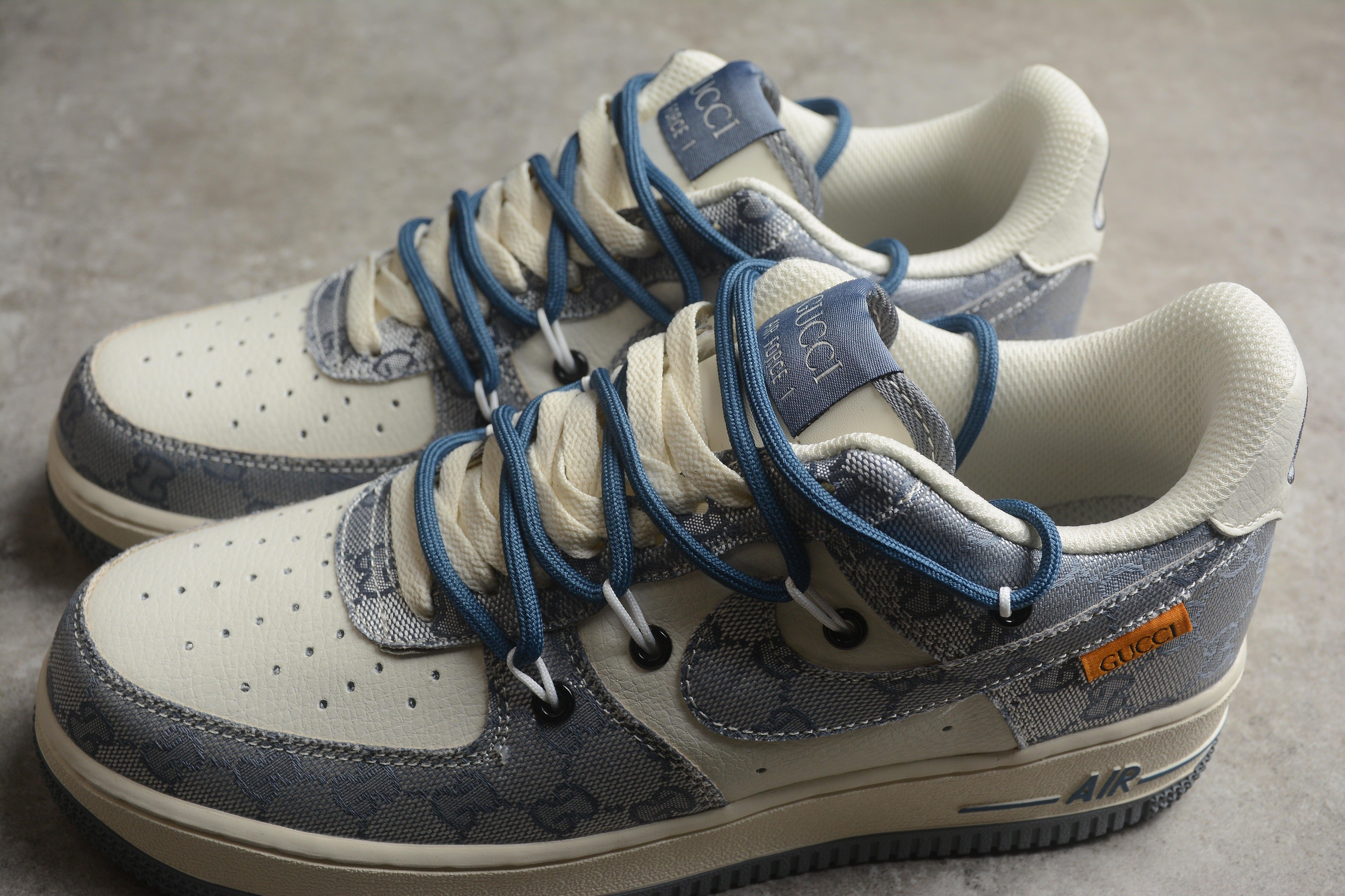 Custom Air Force 1 x GG BD7700 222 - tntwear1