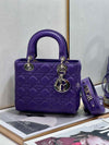 Small Lady My ABCCD Bag Lambskin Purple