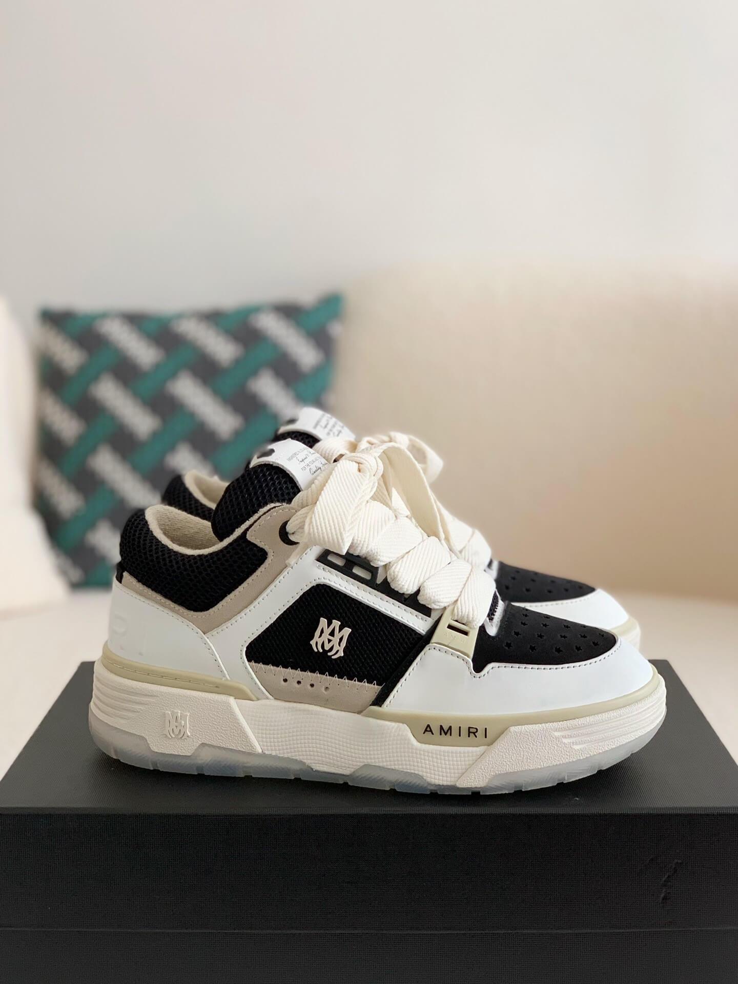 AMIRI MA-1 Black White Sneaker - tntwear1